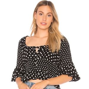 Free People A Bit Of Something Sweet Top